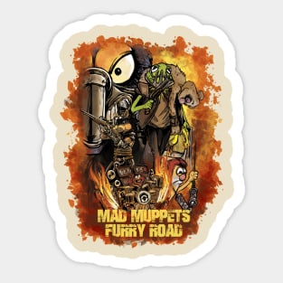 MAD MUPPETS FURRY ROAD Sticker